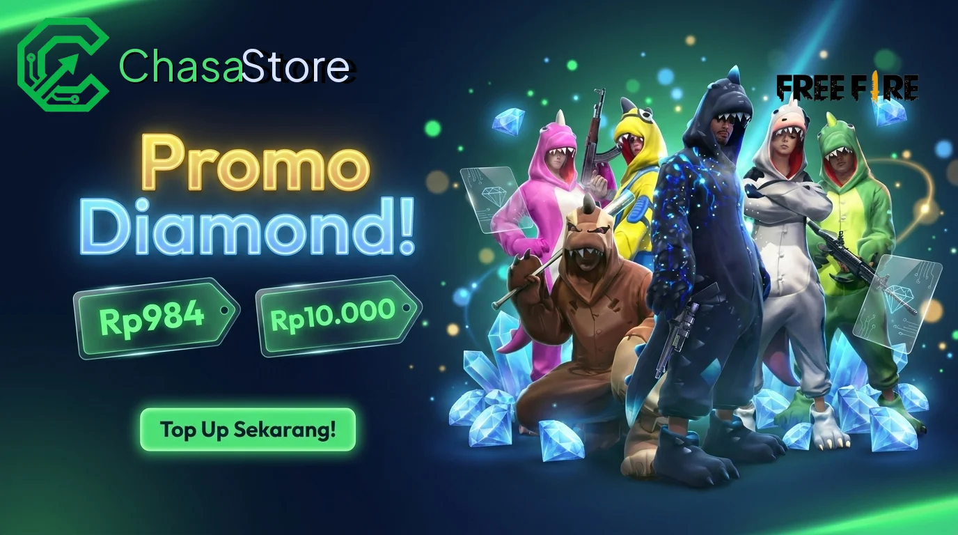 Top Up Free Fire Termurah!