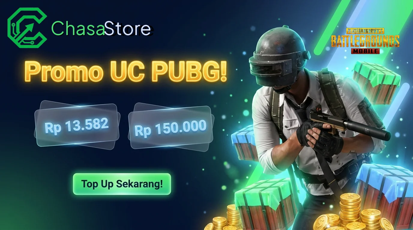 Top Up UC PUBG MOBILE Murah!