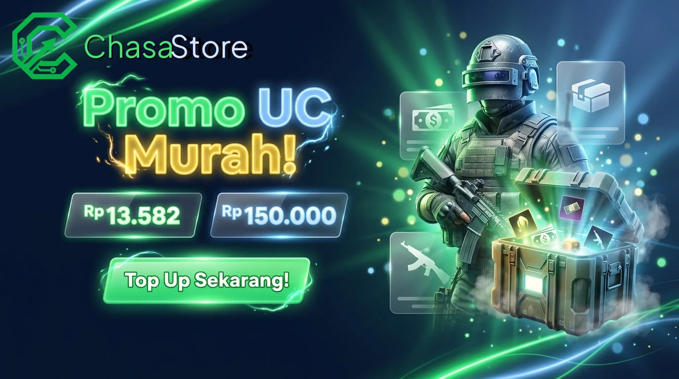 Top Up UC PUBG MOBILE Murah!